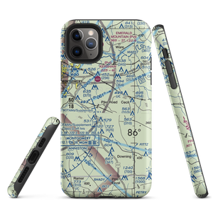 Bartlett Ranch Airport (AL79) VFR Sectional  Tough iPhone Case