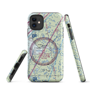 Bartletts Airport (BSZ) VFR Sectional  Tough iPhone Case