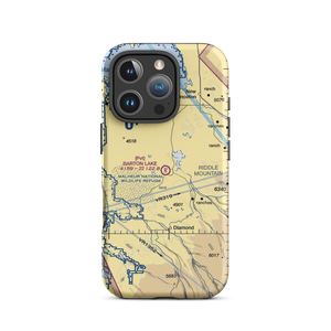 Barton Lake Ranch Airport (OR08) VFR Sectional  Tough iPhone Case