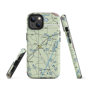 Barton Memorial Airport (TS51) VFR Sectional  Tough iPhone Case