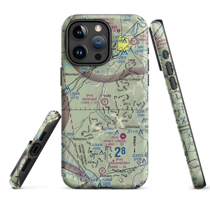 Basham Field (66TN) VFR Sectional  Tough iPhone Case