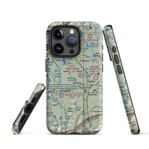 Basher Field (NY00) VFR Sectional  Tough iPhone Case