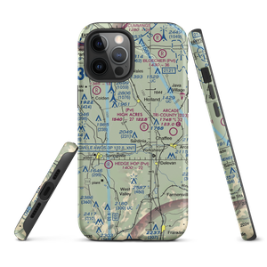 Basher Field (NY00) VFR Sectional  Tough iPhone Case