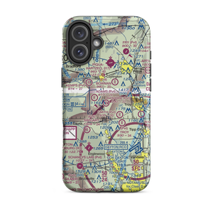 Bashore Airport (1OA1) VFR Sectional  Tough iPhone Case