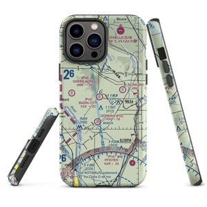 Basin City Airfield (97WA) VFR Sectional  Tough iPhone Case