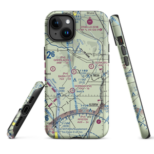 Basin City Airfield (97WA) VFR Sectional  Tough iPhone Case