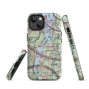 Basin Harbor Airport (B06) VFR Sectional  Tough iPhone Case