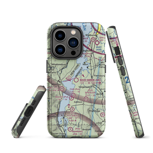 Basin Harbor Airport (B06) VFR Sectional  Tough iPhone Case