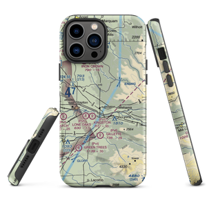 Basl Hill Farms Airport (7OR2) VFR Sectional  Tough iPhone Case