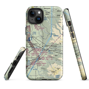 Basl Hill Farms Airport (7OR2) VFR Sectional  Tough iPhone Case