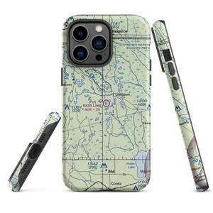 Bass Lake Airport (8MI7) VFR Sectional  Tough iPhone Case