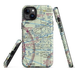Basting Airport (3II3) VFR Sectional  Tough iPhone Case