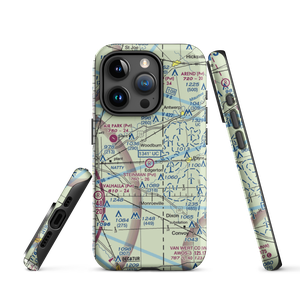 Basting Airport (3II3) VFR Sectional  Tough iPhone Case