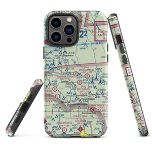 Baswell Airport (57AL) VFR Sectional  Tough iPhone Case