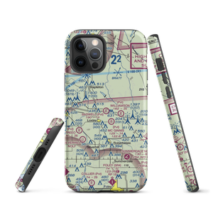 Baswell Airport (57AL) VFR Sectional  Tough iPhone Case