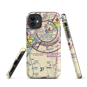 Bates Field (71TA) VFR Sectional  Tough iPhone Case