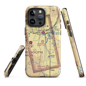 Bates Field (CA06) VFR Sectional  Tough iPhone Case