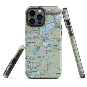 Battle Lake Municipal Airport (00MN) VFR Sectional  Tough iPhone Case