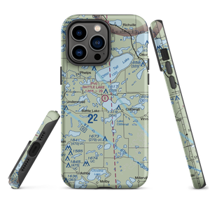 Battle Lake Municipal Airport (00MN) VFR Sectional  Tough iPhone Case