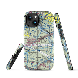 Baublitz Commercial Airport (9W8) VFR Sectional  Tough iPhone Case