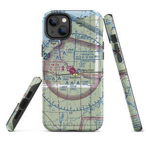 Baudette International Airport (BDE) VFR Sectional  Tough iPhone Case