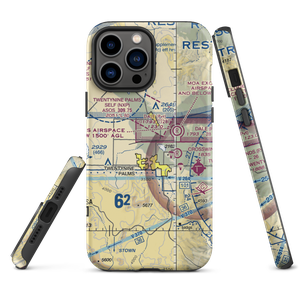 Bauer Airport (61CA) VFR Sectional  Tough iPhone Case