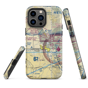 Bauer Airport (61CA) VFR Sectional  Tough iPhone Case