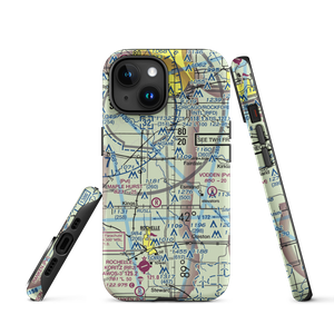 Bauer Airport (93IL) VFR Sectional  Tough iPhone Case