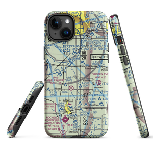 Bauer Airport (93IL) VFR Sectional  Tough iPhone Case