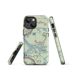 Bauer Pgi Airport (MU55) VFR Sectional  Tough iPhone Case