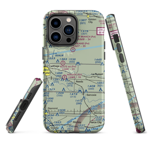 Baugh Flight Park Ultralightport (MO16) VFR Sectional  Tough iPhone Case