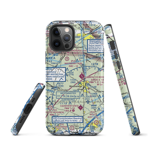 Baugher's Orchard Airport (07MD) VFR Sectional  Tough iPhone Case