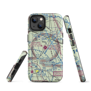 Baxley Municipal Airport (BHC) VFR Sectional  Tough iPhone Case