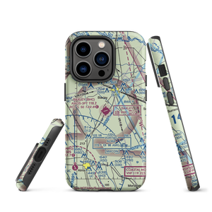 Baxley Municipal Airport (BHC) VFR Sectional  Tough iPhone Case