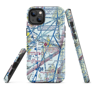 Bay Bridge Airport (W29) VFR Sectional  Tough iPhone Case