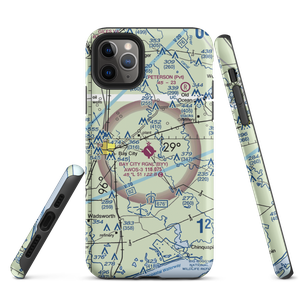 Bay City Municipal Airport (BYY) VFR Sectional  Tough iPhone Case