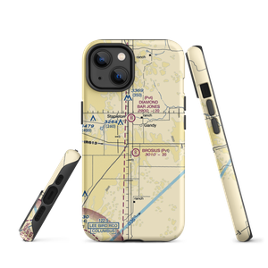 Bay Field (9NE7) VFR Sectional  Tough iPhone Case