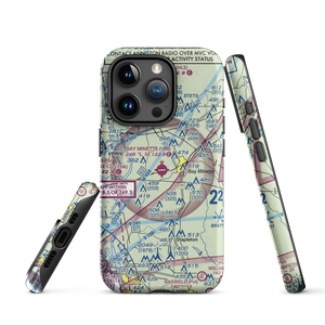 Bay Minette Municipal Airport (1R8) VFR Sectional  Tough iPhone Case