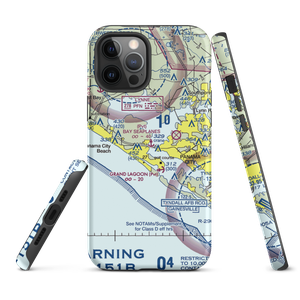 Bay Seaplanes Seaplane Base (4FD4) VFR Sectional  Tough iPhone Case