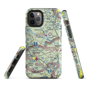 Bayes Airport (9OI7) VFR Sectional  Tough iPhone Case