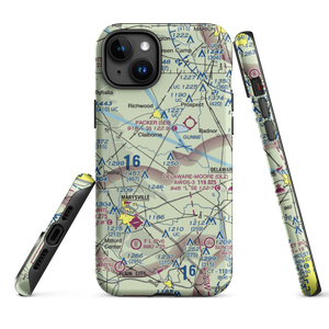 Bayes Airport (9OI7) VFR Sectional  Tough iPhone Case