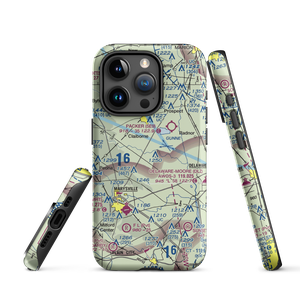 Bayes Airport (9OI7) VFR Sectional  Tough iPhone Case