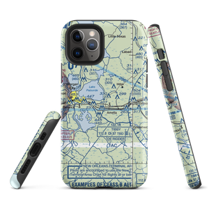 Bayou Boeuf Seaplane Base (LA64) VFR Sectional  Tough iPhone Case