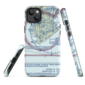 Bayou Fourchon Seaplane Base (1LA4) VFR Sectional  Tough iPhone Case