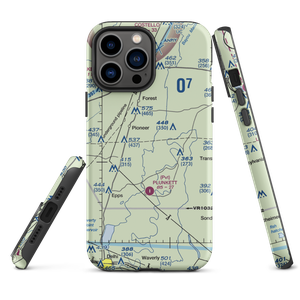 Bayou Meadows Airport (9LS1) VFR Sectional  Tough iPhone Case