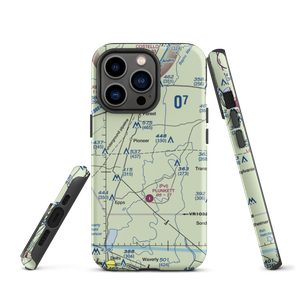 Bayou Meadows Airport (9LS1) VFR Sectional  Tough iPhone Case