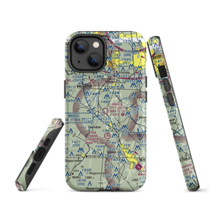 Beach City Airport (2D7) VFR Sectional  Tough iPhone Case