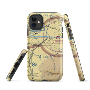 Beacon Star Antique Airfield (MT24) VFR Sectional  Tough iPhone Case