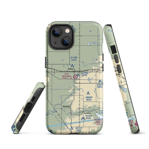 Beaman Airport (9SD7) VFR Sectional  Tough iPhone Case