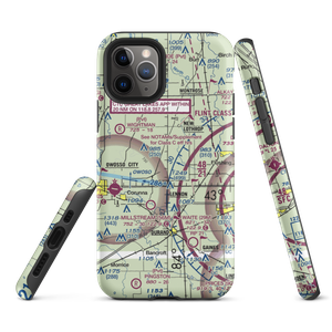 Bean Blossom Airport (6B3) VFR Sectional  Tough iPhone Case